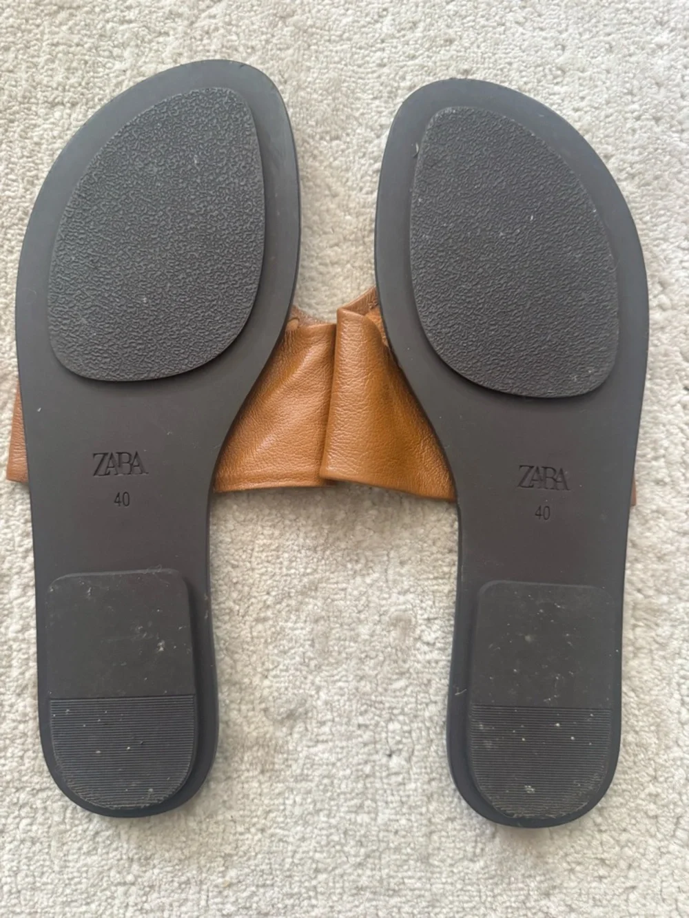 Zara Leather Sandals - Picture 4 of 4